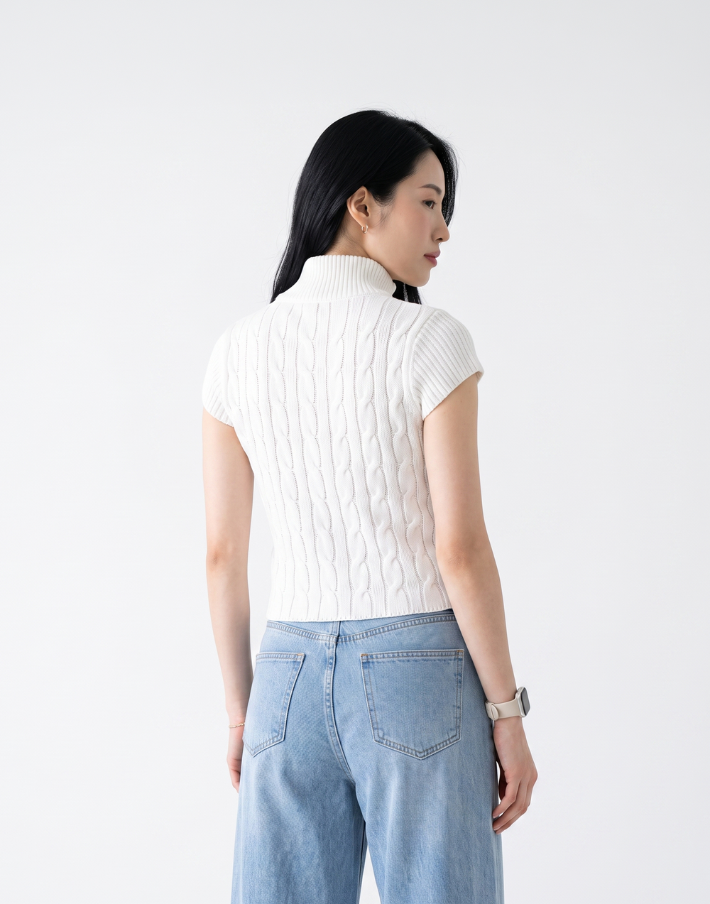 Buttery Soft, Stretchy & Free Size Cocoon Knitted Top