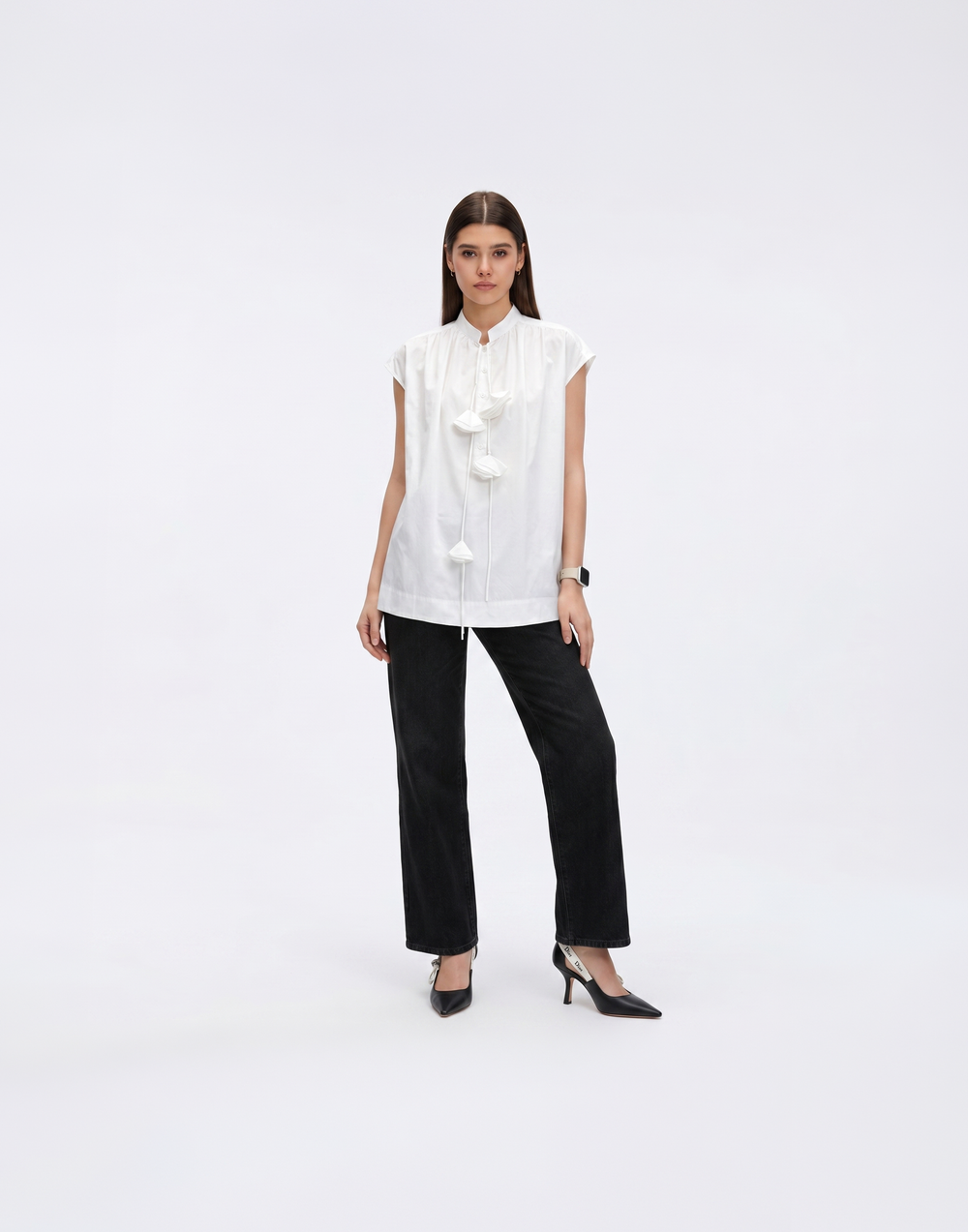 Cooling & Breathable Poise Shirt WIth Cap Sleeves