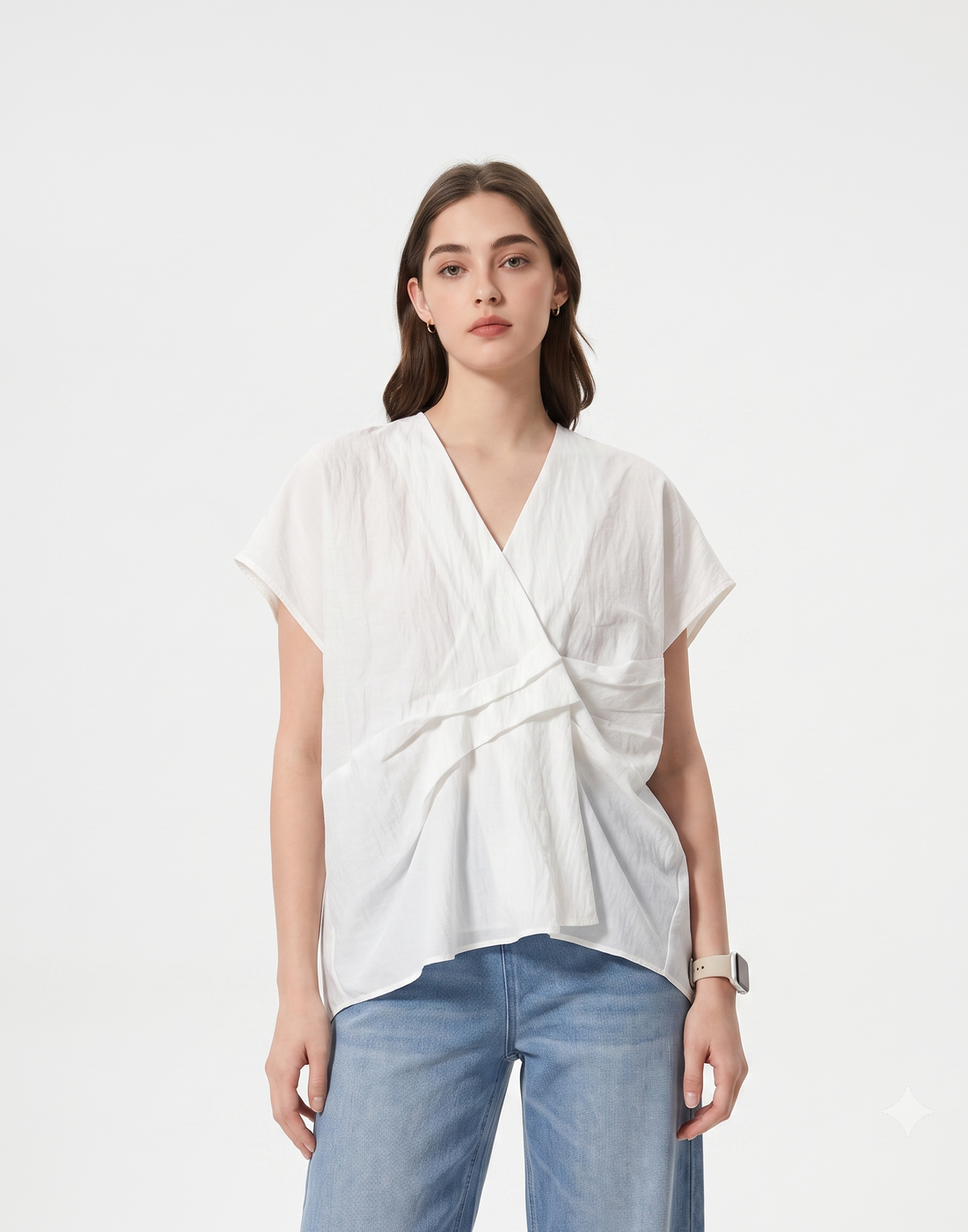 Cooling, Breathable & Tummy Covering Drape Top