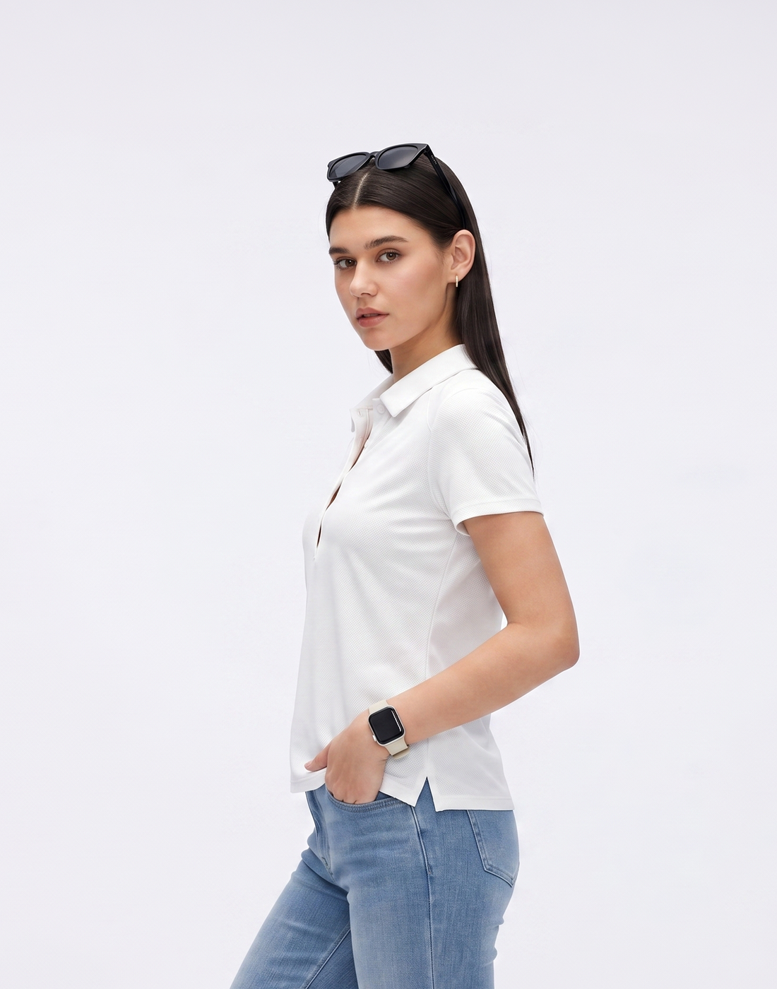 Buy 1, Get 1 Free - Cooling, Breathable, Sweat-Wicking Airy Polo Shirt With UPF50+ Protection