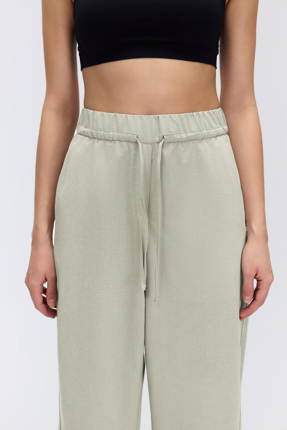 2-in-1 Cooling, Breathable & Wrinkle-Free Ease Trousers With Adjustable Waistband & Pockets