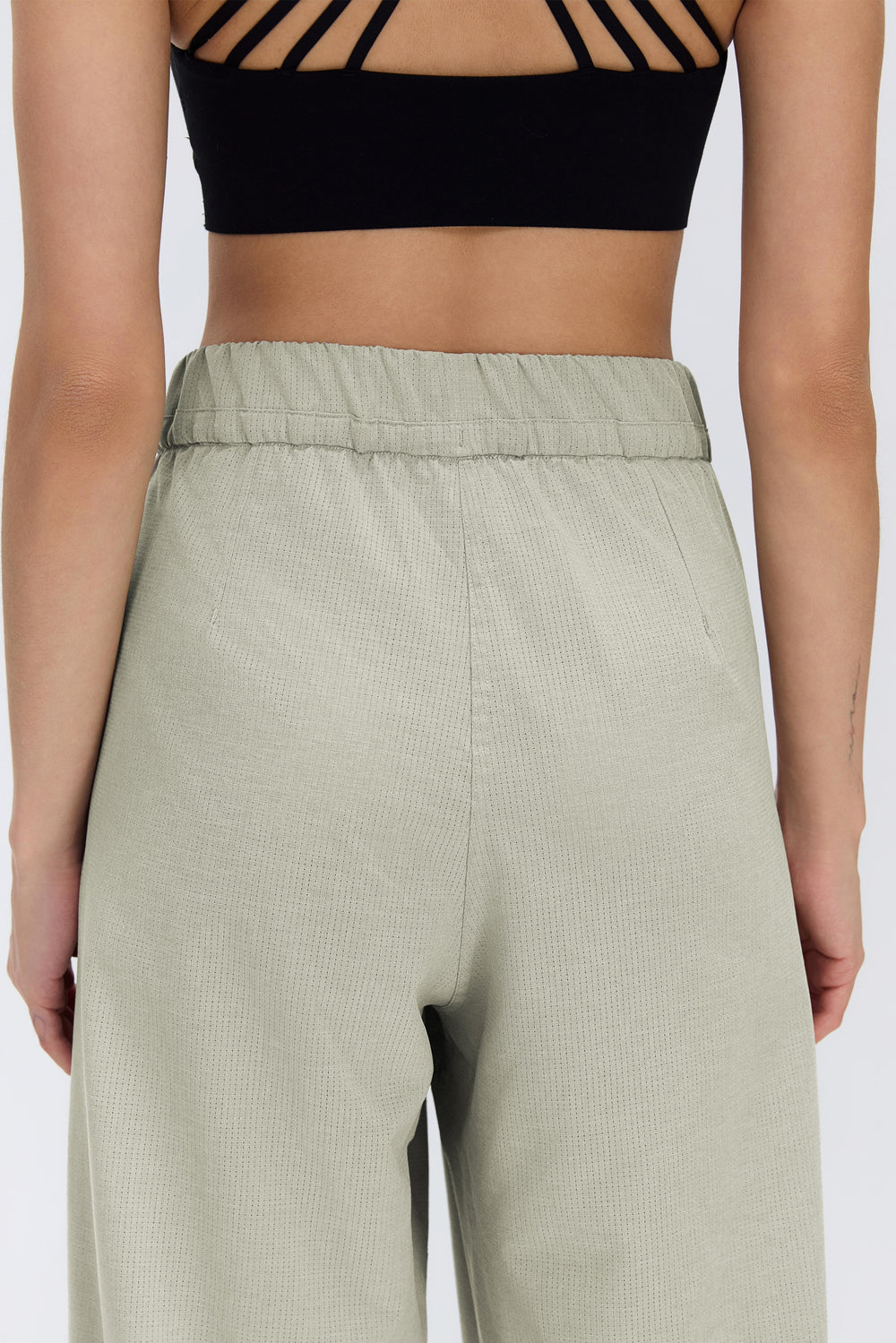 2-in-1 Cooling, Breathable & Wrinkle-Free Ease Trousers With Adjustable Waistband & Pockets