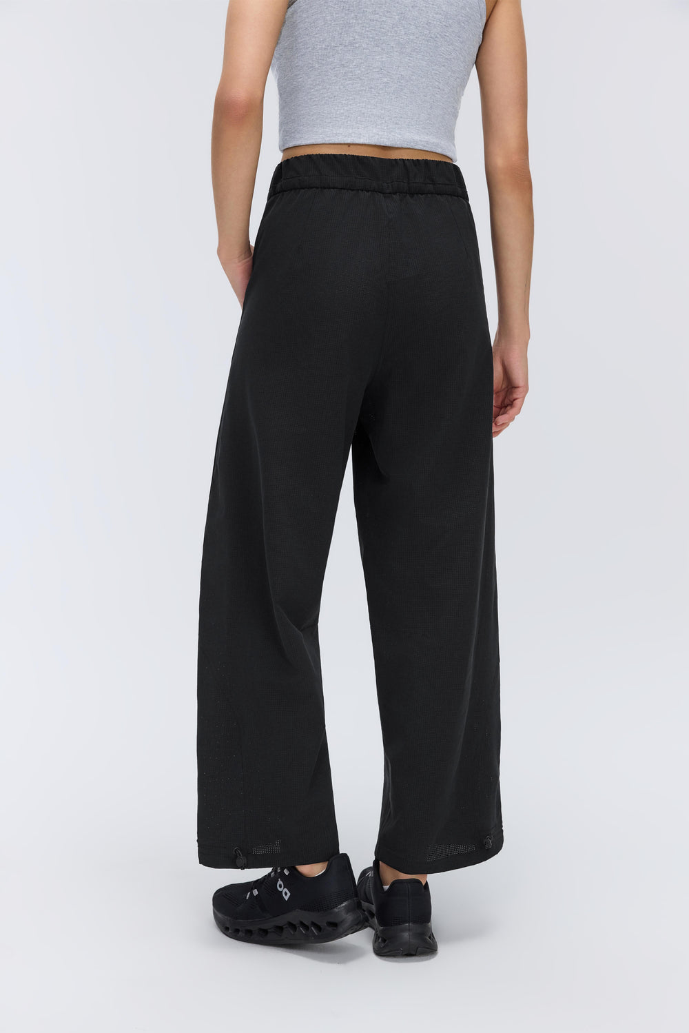 2-in-1 Cooling, Breathable & Wrinkle-Free Ease Trousers With Adjustable Waistband & Pockets