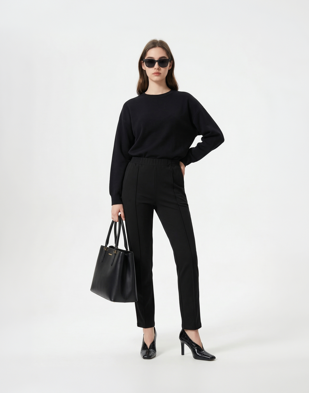 Buttery Soft, Wrinkle-Free With Tummy Control Street Trousers