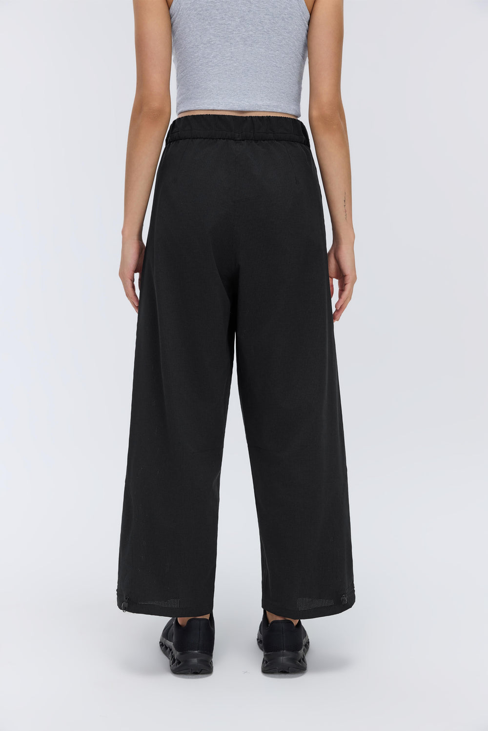 2-in-1 Cooling, Breathable & Wrinkle-Free Ease Trousers With Adjustable Waistband & Pockets