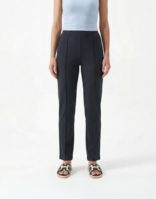 Buttery Soft, Wrinkle-Free With Tummy Control Street Trousers
