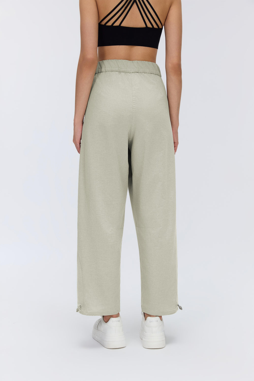 2-in-1 Cooling, Breathable & Wrinkle-Free Ease Trousers With Adjustable Waistband & Pockets