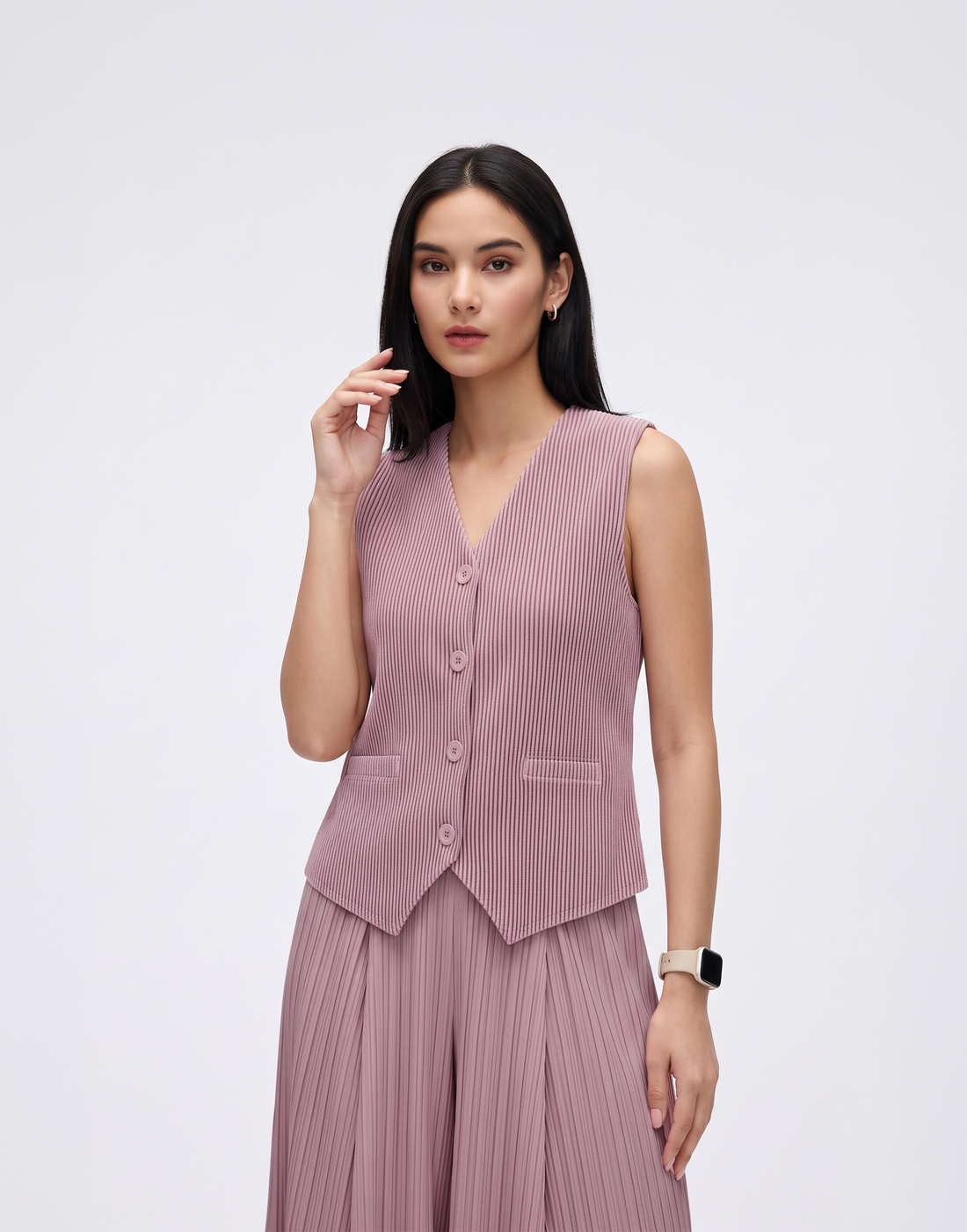 Wrinkle-Free, Cooling & Breathable Free Merit Vest With Pockets