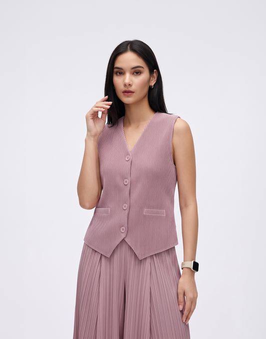 Wrinkle-Free, Cooling & Breathable Free Merit Vest With Pockets