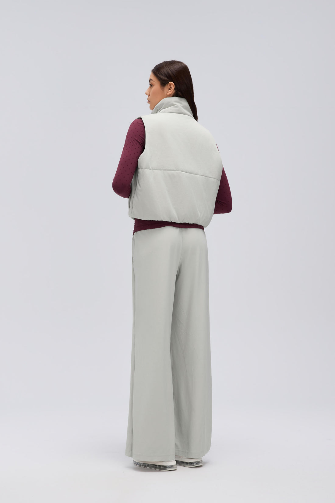 Waterproof, Light & Breathable Warm Plush Vest With Pockets