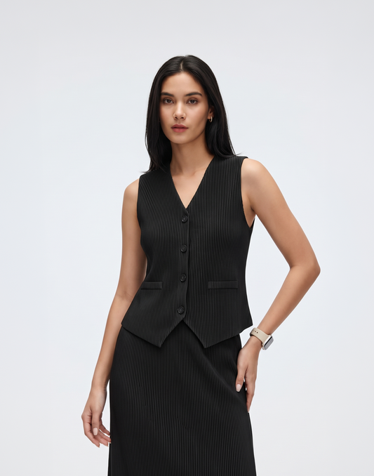 Wrinkle-Free, Cooling & Breathable Free Merit Vest With Pockets