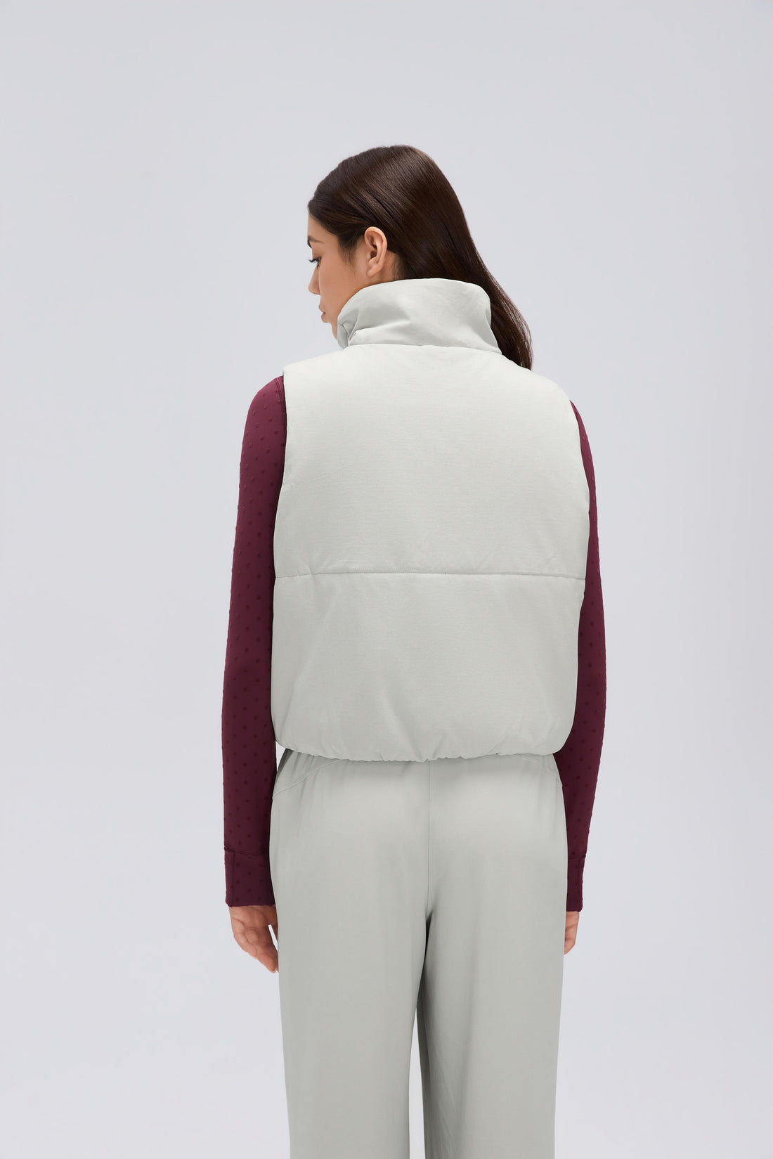 Waterproof, Light & Breathable Warm Plush Vest With Pockets