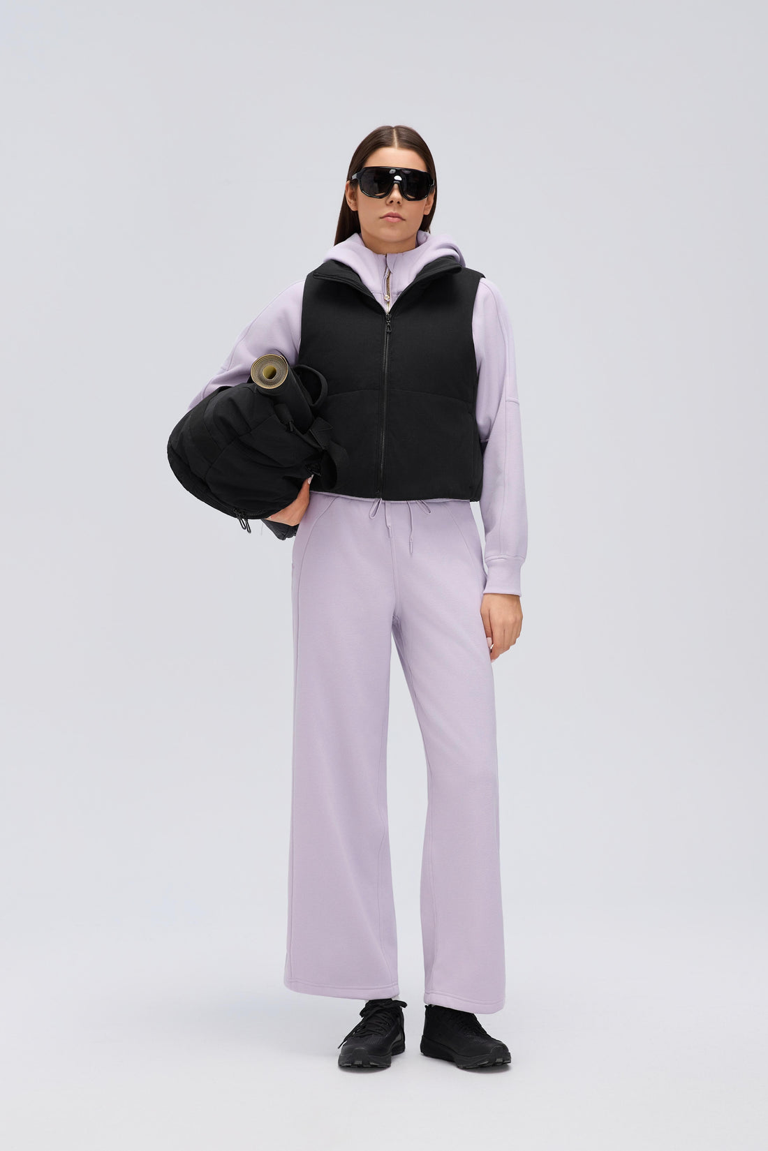 Waterproof, Light & Breathable Warm Plush Vest With Pockets