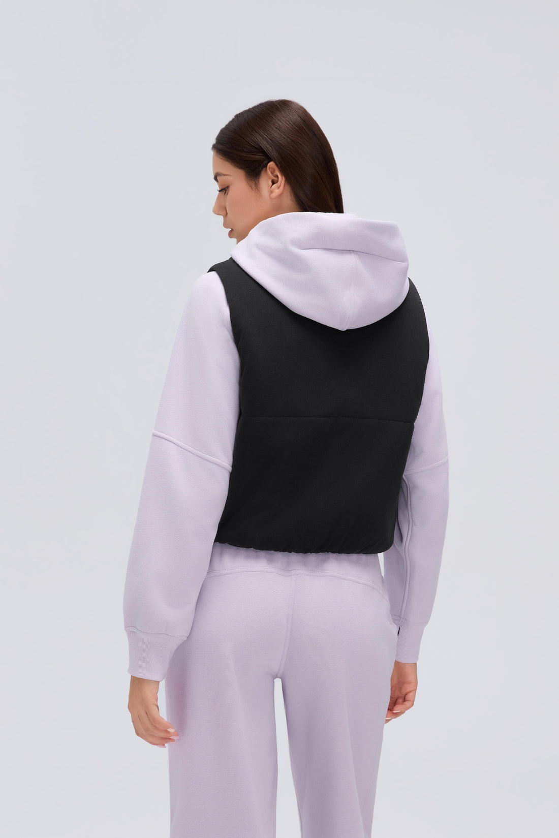 Waterproof, Light & Breathable Warm Plush Vest With Pockets