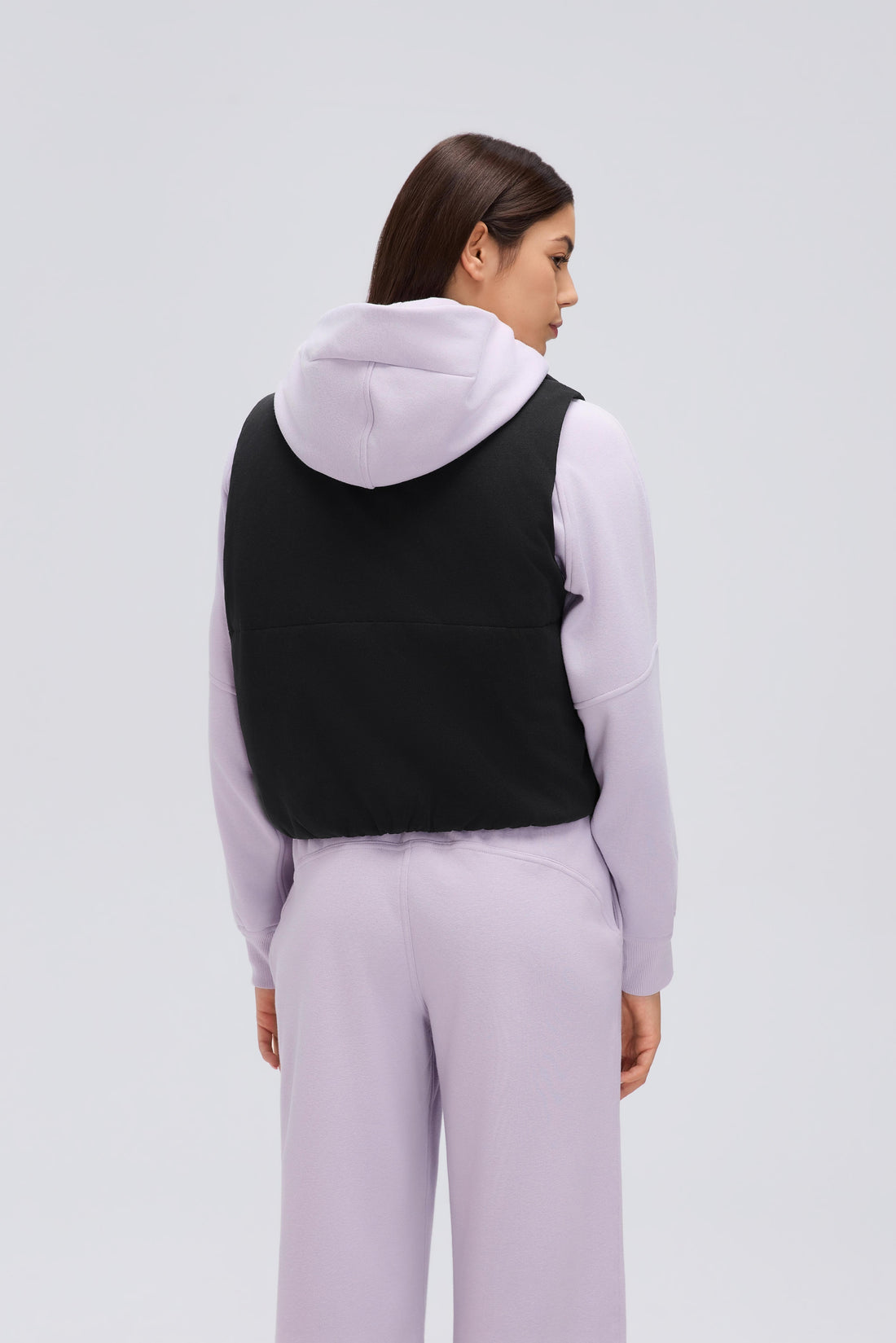 Waterproof, Light & Breathable Warm Plush Vest With Pockets