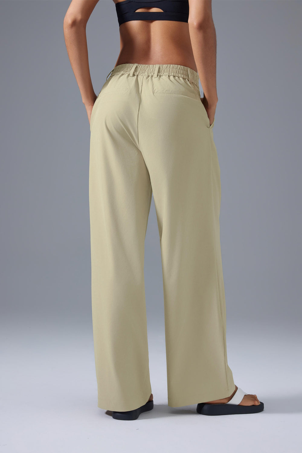 Cooling, Breathable & Wrinkle-Free Conquer Wide Leg Trousers