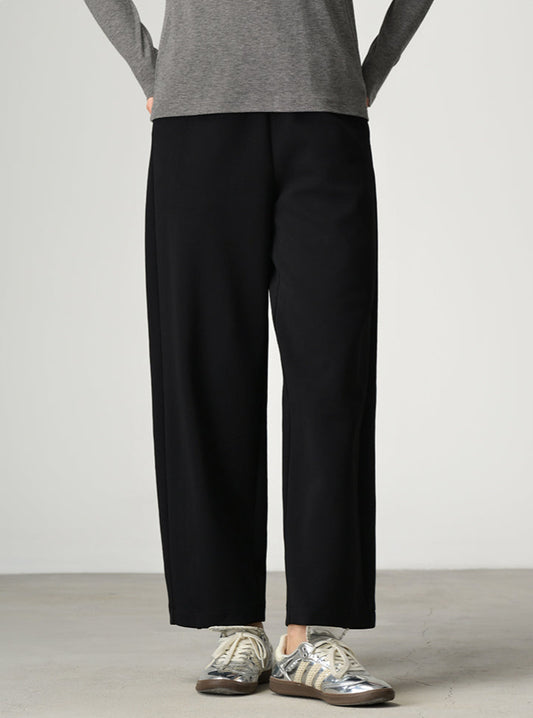 Wrinkle-Free, Buttery Soft With Elastic Waistband Scholar Trouser