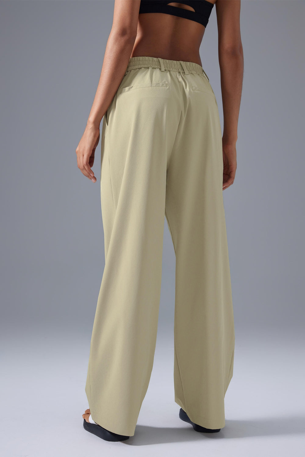 Cooling, Breathable & Wrinkle-Free Conquer Wide Leg Trousers