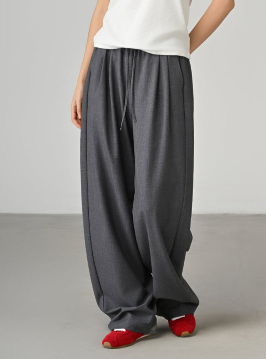 Cooling, Buttery soft, Wrinkle-Free With Adjustable Waistband Wide Leg Risk Taker Trouser