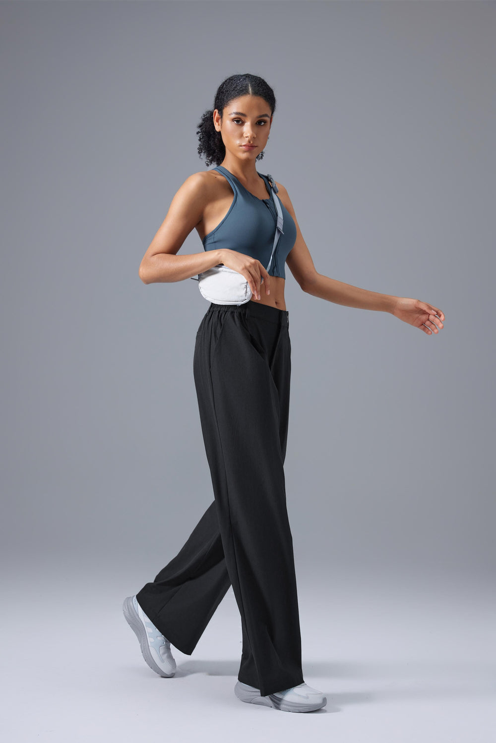 Cooling, Breathable & Wrinkle-Free Conquer Wide Leg Trousers