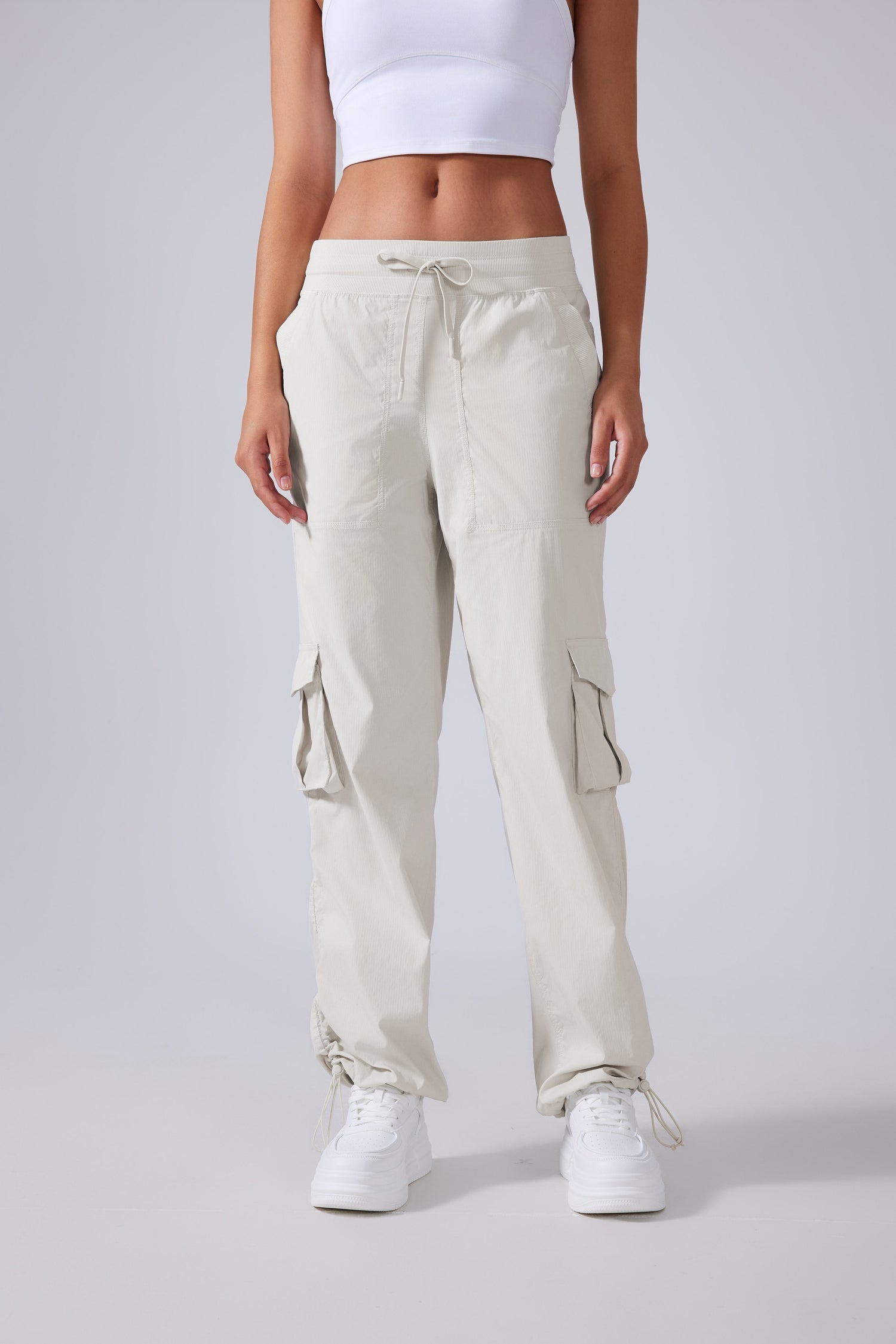 Stretchable Utility Travel Joggers With 6 Pockets