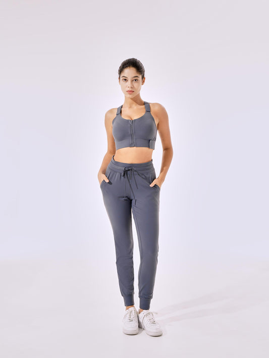 Cooling & Buttery Soft Velvet Joggers With Cuffs