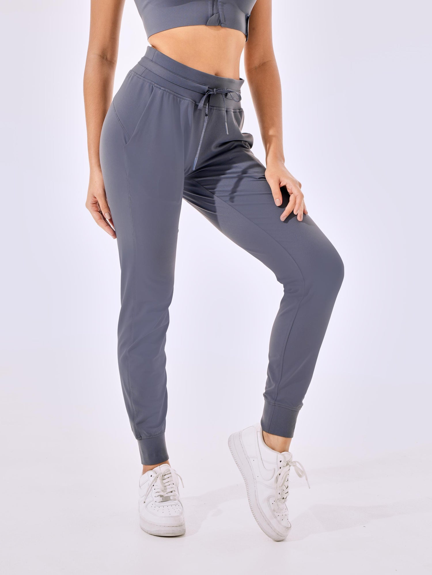 Cooling & Buttery Soft Velvet Joggers With Cuffs