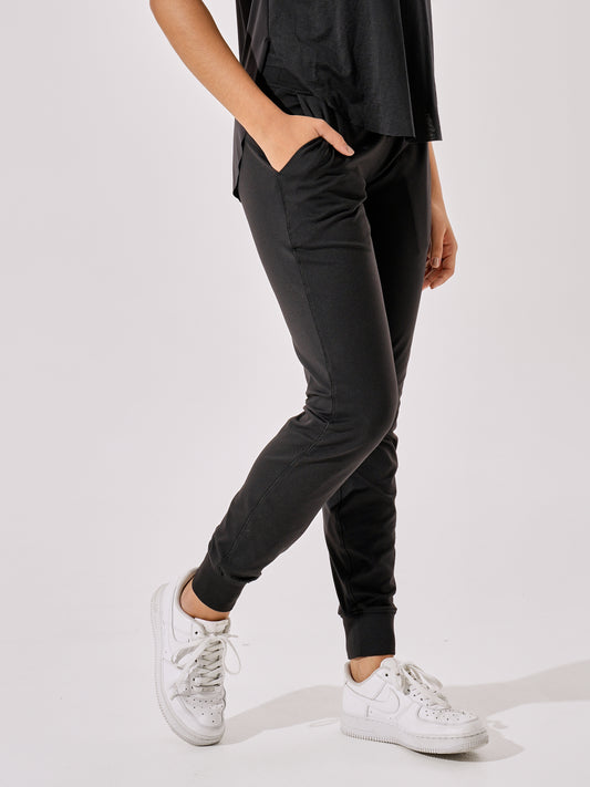 Cooling & Buttery Soft Velvet Joggers With Cuffs
