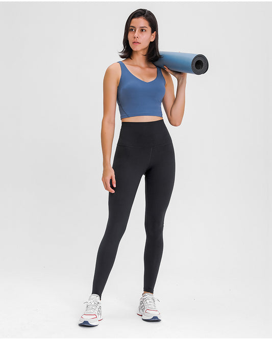 Tangs Display - High-Waist Elevated Leggings