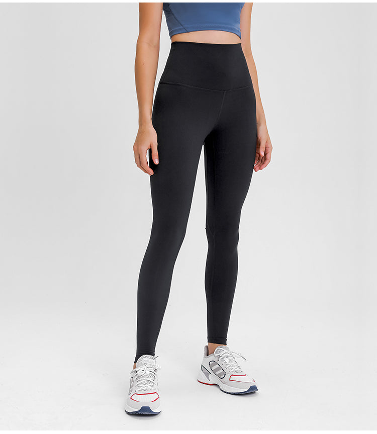 Tangs Display - High-Waist Elevated Leggings